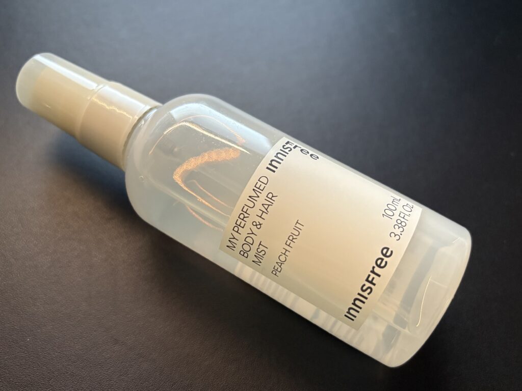 イニスフリー ピーチフルーツはどんな香り？1プッシュで続く可愛い桃ミスト